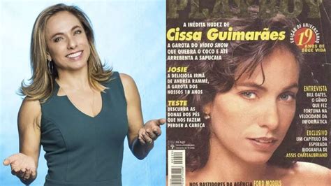 Relembre o ensaio de Cissa Guimarães na Playboy